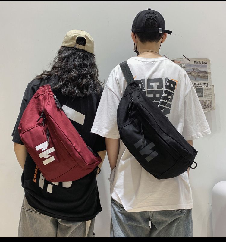 Brusttasche Männliche Modemarke Ins Umhängetasche Weibliche Tasche Große Kapazität Gürteltasche Lässige Große Umhängetasche_voghion.com