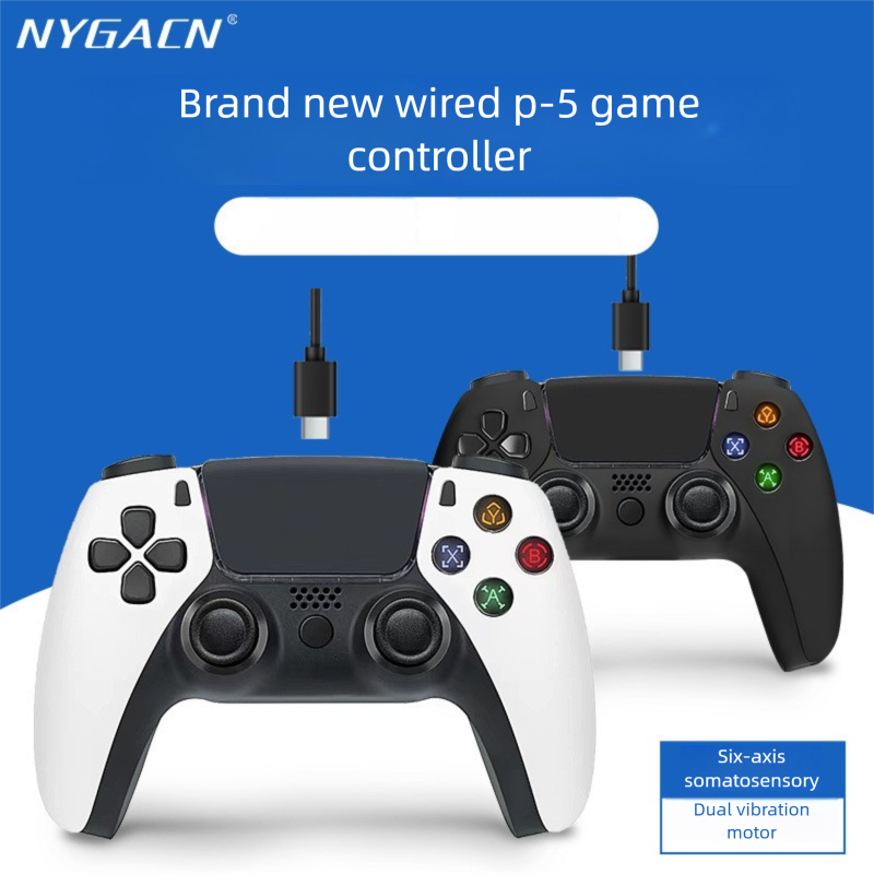 New Development Private Model Wireless Game Dual Vibration Bluetooth P5 Controller_voghion.com