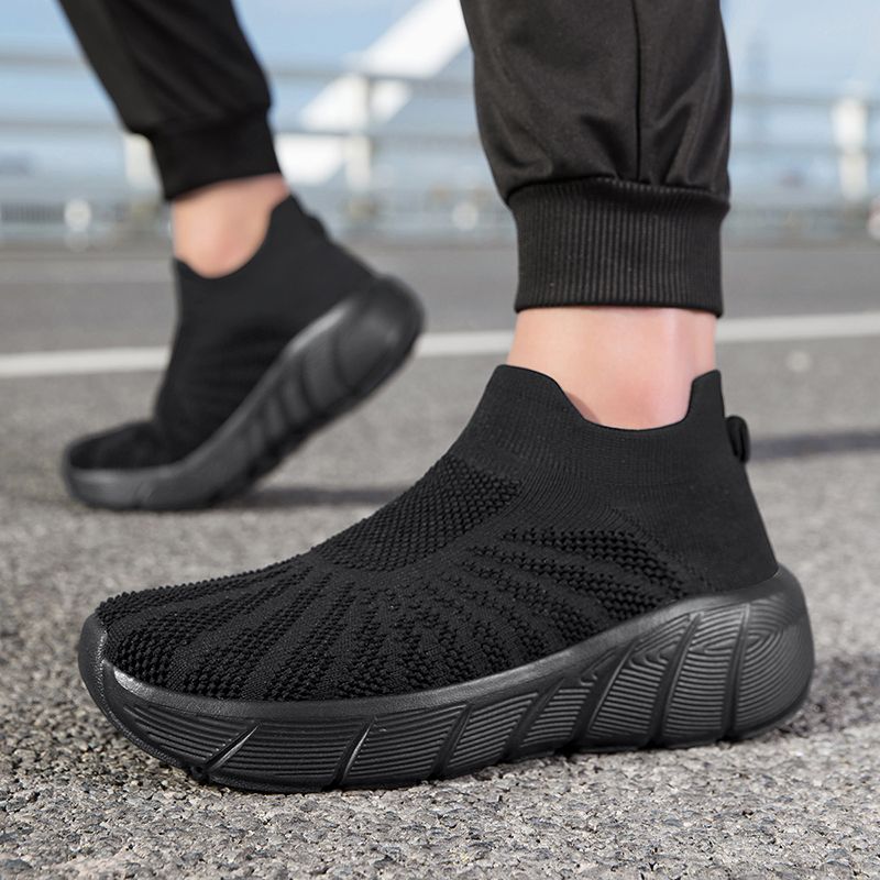 Scarpe da ginnastica da donna e da uomo, traspiranti, con calzini, leggere e comode, da donna, da ginnastica, da passeggio, Zapatillas Hombre_voghion.com