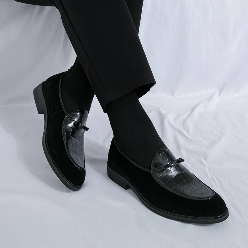Herrenschuhe Casual Herren Loafer Atmungsaktive Büro Formelle Schuhe Herren Designer Slip On Driving Schuhe Plus Größe 38-46_voghion.com
