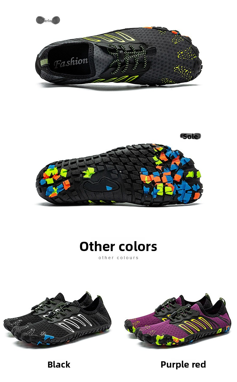 Unisex Quick-Dry Water Shoes – Lightweight Barefoot Aqua Shoes With Anti-Slip Sole For Beach, Swimming, Hiking & Outdoor Adventures_voghion.com