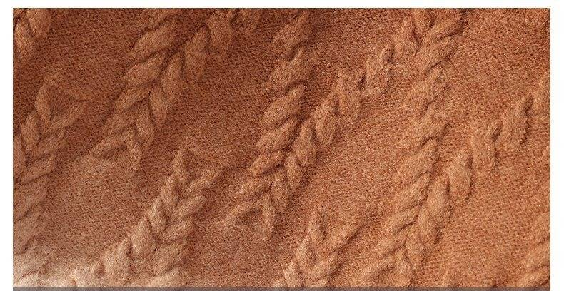 Maglione lavorato a maglia premium da uomo - Pullover girocollo in morbido cotone per autunno e inverno (cachi/grigio scuro/verde militare/grigio chiaro/marrone)_voghion.com