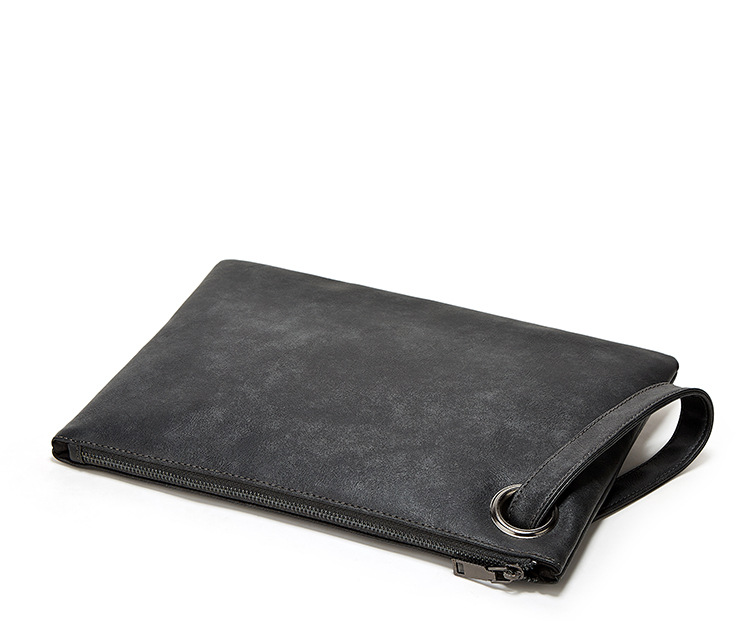 Men's Clutch Bag Wrist Bag Men's Handbag Fashionable Retro Large Capacity Clutch Bag Daily Light Business Commuting Mobile Phone Coin Purse_voghion.com