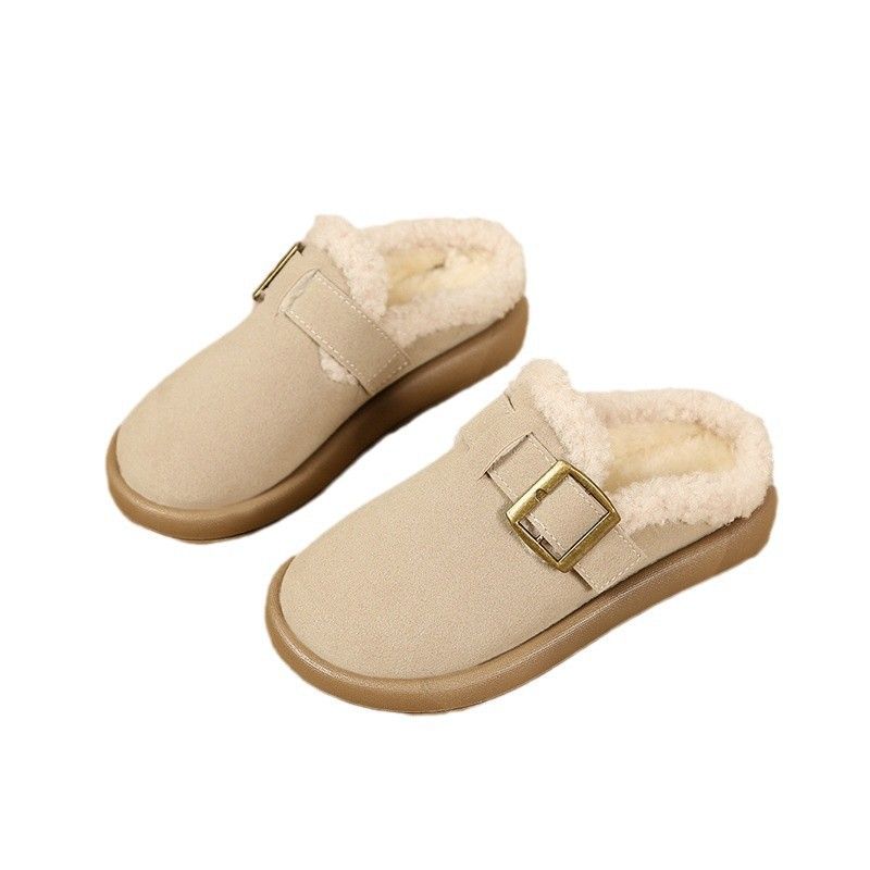 Pantofole invernali per bambini Baotou Pantofole casual in cotone Stivali da neve_voghion.com