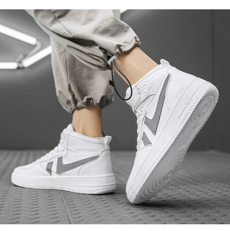 Herrenschuhe 2023 Frühjahr neue High-Top-Freizeitschuhe trendige All-Match-Schuhe Herren-Sportschuhe One Sneakers_voghion.com
