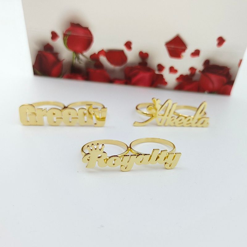 2025 Neuheiten 2024 AI Hip Hop Modische Einfache Beschichtung Angepasst Name Doppel Personalisieren Ring Für Männer Und Frauen Geschenk_voghion.com