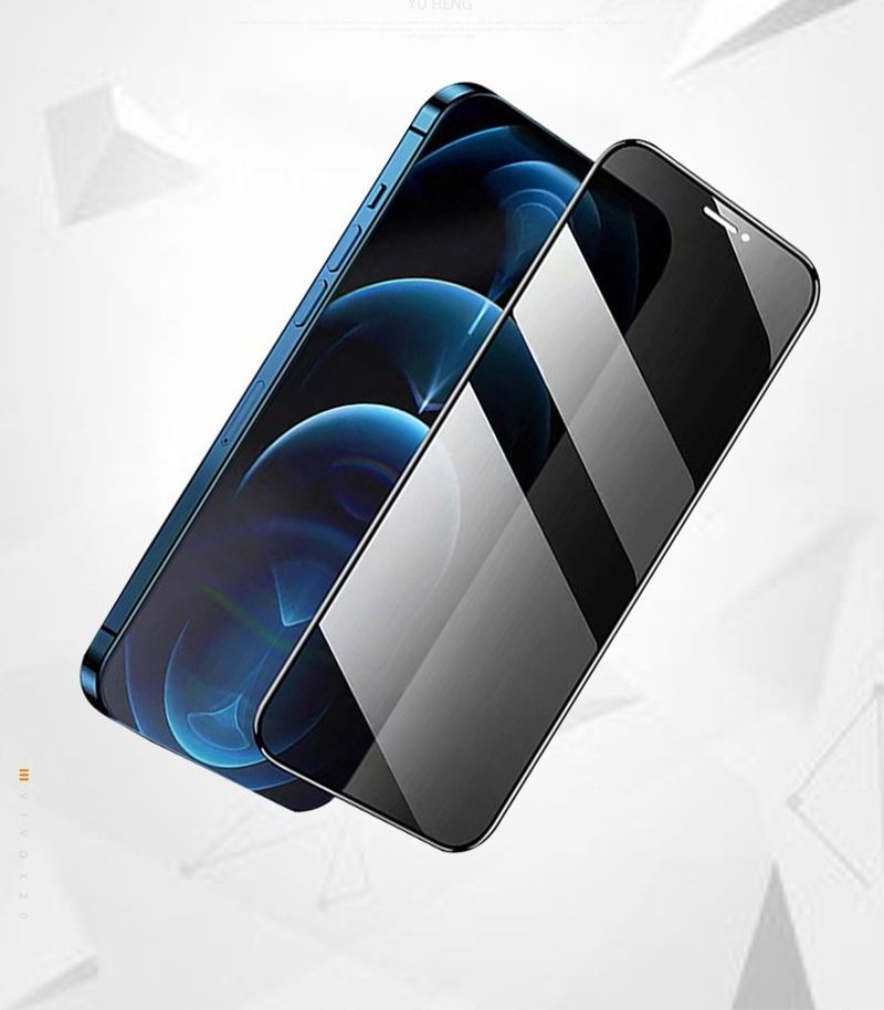 Suitable for iPhone 14 mobile phone 9H hardness 3D effect anti peeping tempered protective film_voghion.com
