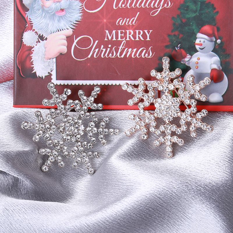 Broche goutte d'huile en alliage incrusté de diamants, faite main._voghion.com