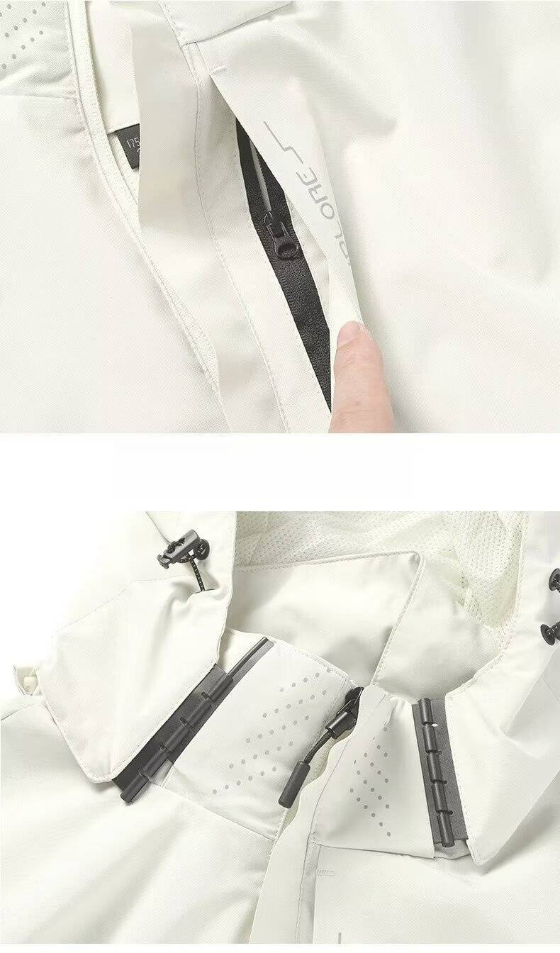 Nouvelle collection d'automne de vestes d'assaut pour hommes et femmes, coupe ample, casquette amovible, veste imperméable d'extérieur_voghion.com