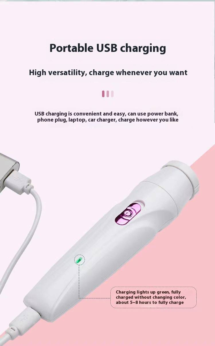 Tagliacapelli elettrico KOMANSI V-818A per donna - Rasoio ricaricabile USB indolore per bikini, ascelle, gambe e corpo intero, impermeabile e portatile_voghion.com
