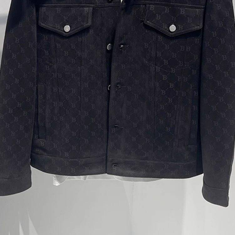 Herrenbekleidung 25 Herbst Neue Businessjacke Mode Hirschleder Arbeitskleidung Lose Jacke Reversmantel_voghion.com