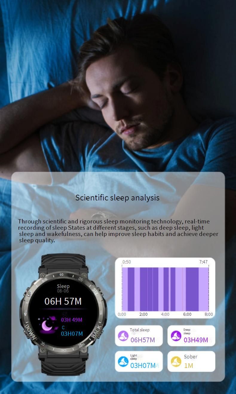 Reloj inteligente S56 con monitor de frecuencia cardíaca y presión arterial, llamadas Bluetooth y rastreador de actividad física para hombres y mujeres._voghion.com