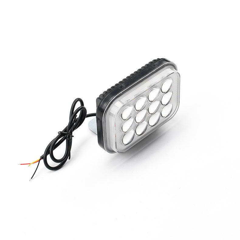 Elektrischer LED-Scheinwerfer, dynamisch, Dreirad, konstant, stark, externe Modifikation, superhelles Blinklicht_voghion.com