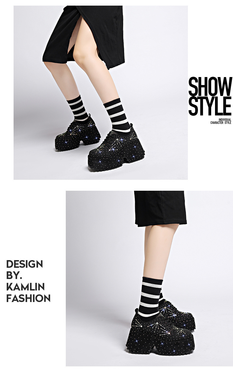 2024 Hump Series Stil Punk Tocuri înalte cu curea single pentru femei Design de nișă Moda Pantofi din denim cu fund gros_voghion.com