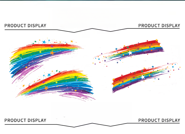 Adesivo decorativo per auto con copertura antigraffio, personalizzato, a forma di stella, per moto elettrica_voghion.com