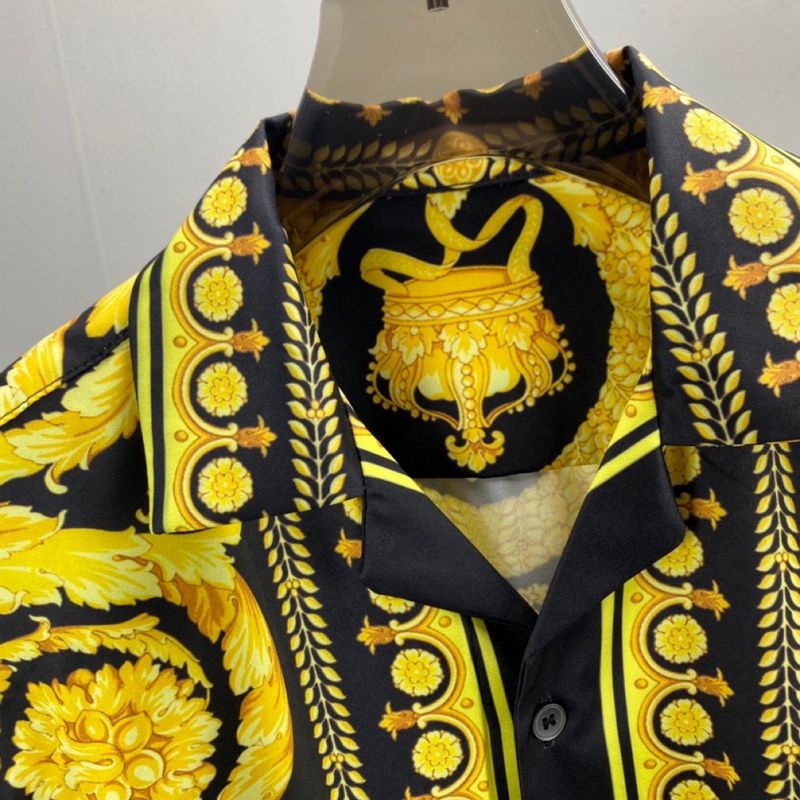 Μοντέρνο κοντομάνικο πουκάμισο με μοτίβο 3D letter στο πέτο, unisex τοπ, ζακέτα_voghion.com