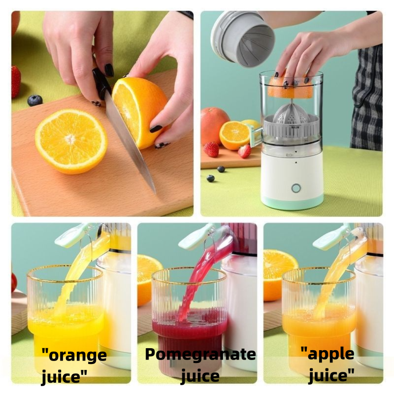 Juicer For Use, Small New Model, Separates Orange Portable, Fully Automatic, Original Juice, Wireless, Home Use_voghion.com