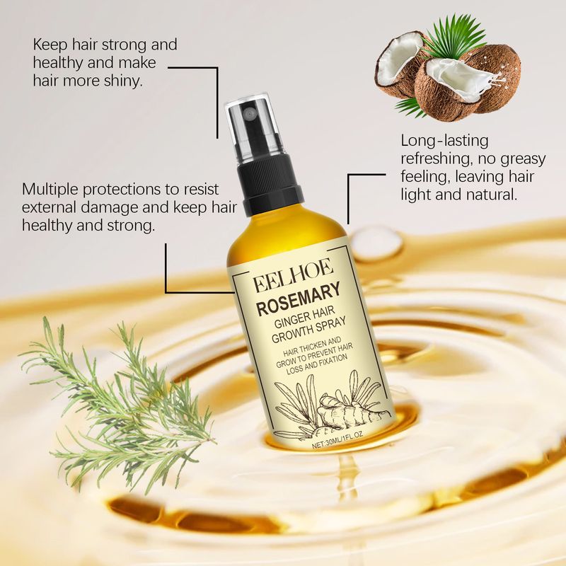 EELHOE Rosemary Ginger Series Scalp Cleansing Smoothing Care Set Nourishing Dense Hair_voghion.com