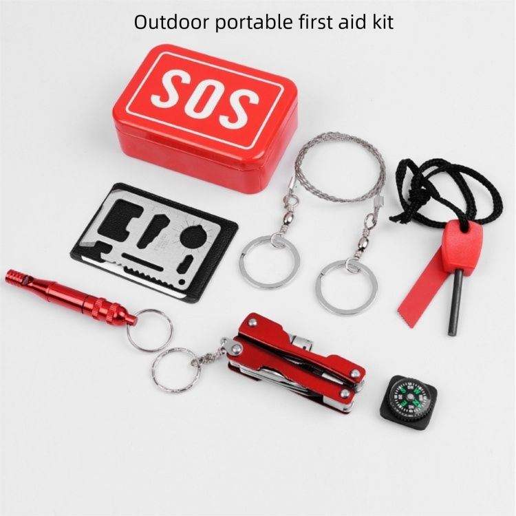 Outdoor Multi-Function First Aid Box For Camping And Wilderness Survival_voghion.com