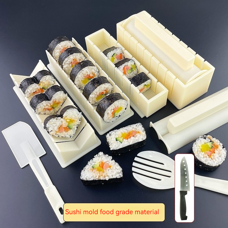 Multi-vormige sushi-vorm gereedschapsset plastic set_voghion.com