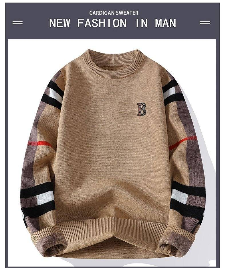 Maglione oversize in lana di coniglio per adolescenti - Pullover a collo alto in morbido misto modal con orlo a coste, abbigliamento invernale più spesso (cachi, grigio, nero)_voghion.com