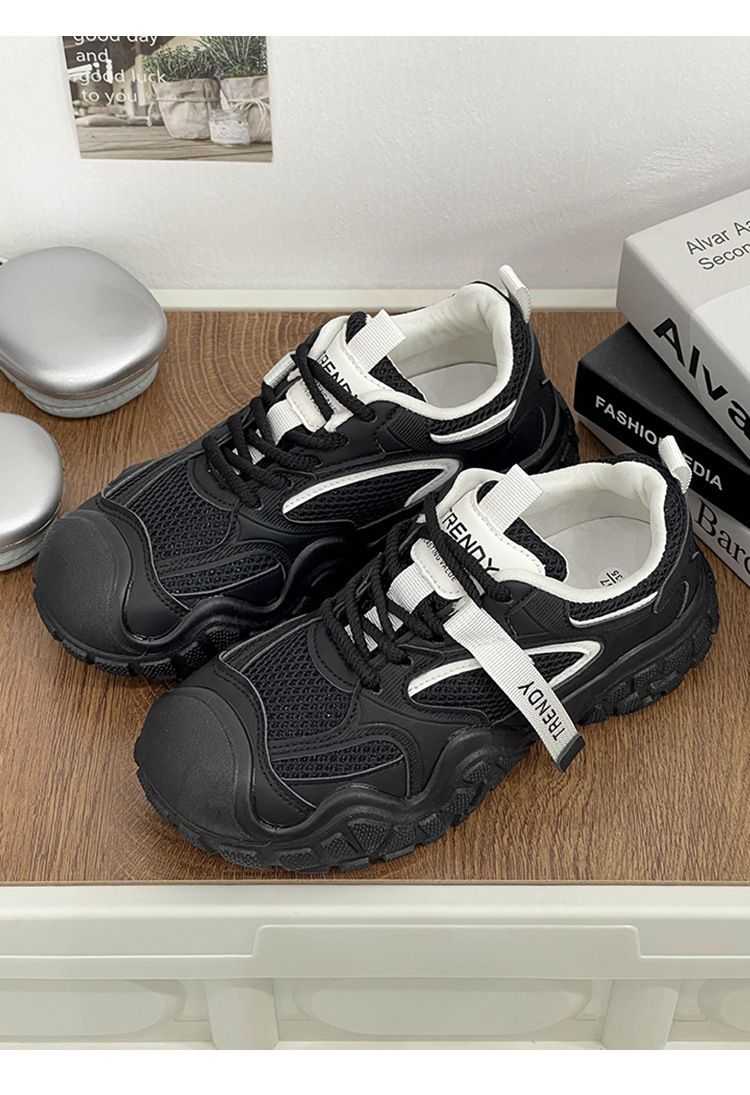 Lässige All-Match-Damenschuhe mit weicher Sohle, rutschfeste, leichte Papa-Schuhe, atmungsaktives Mesh, Outdoor-Wanderschuhe, Sportschuhe für Damen_voghion.com