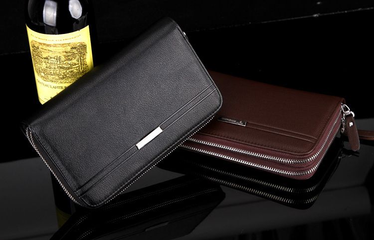 Borse a mano da uomo, borse a mano in morbida pelle, borse a mano con doppio manico, borse a mano da uomo di grande capacità_voghion.com