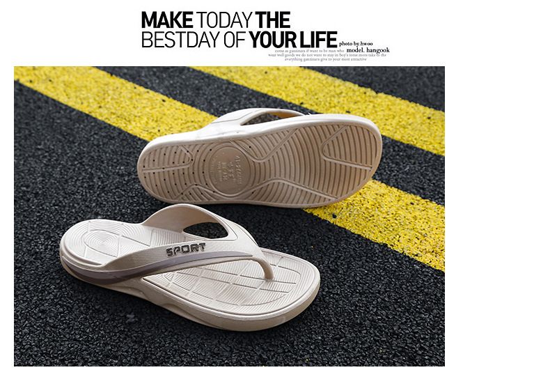 Modische Flip-Flops für Herren, Sommer, trendige Outdoor-Flip-Flops, Outdoor-Freizeit, rutschfeste Strandsandalen_voghion.com