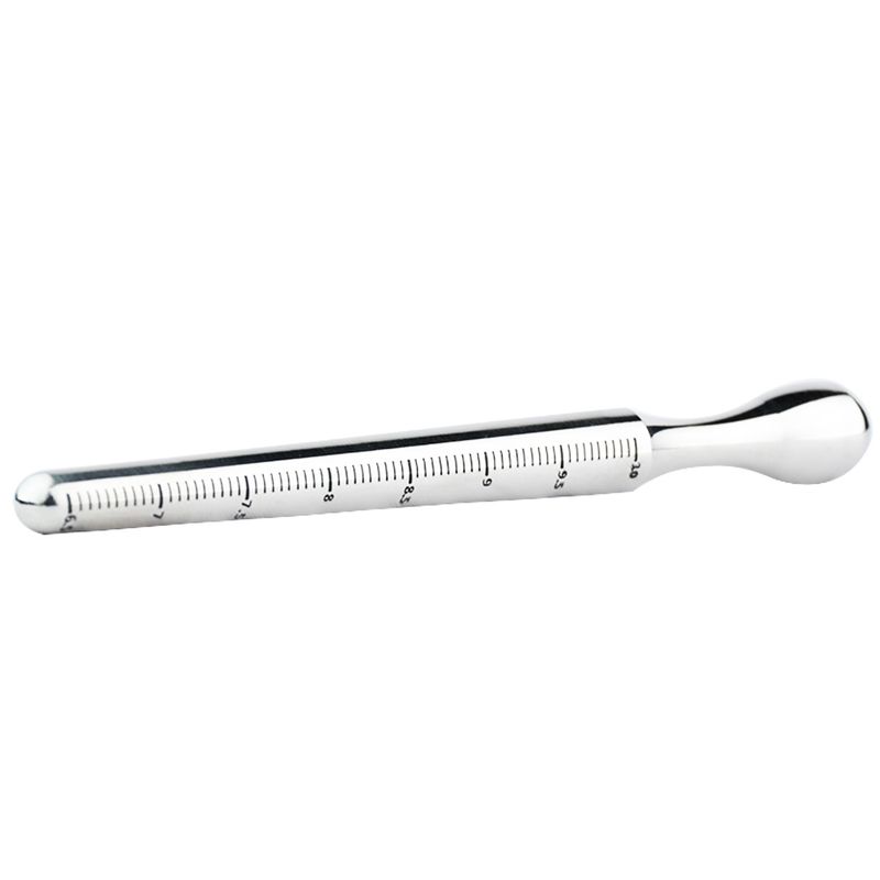 Sexy Smooth Stainless Steel With Scale Horse Eye Stick Novice White Open Urethral Expansion Masturbation Device Male And_voghion.com