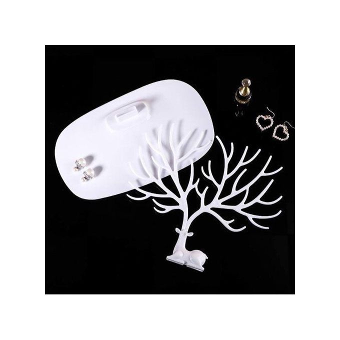 ACZT Supporto per collana con design decorativo a forma di albero di corna di cervo, espositore per braccialetti, decorazione per la casa, supporto per regali, supporto, supporto,_voghion.com