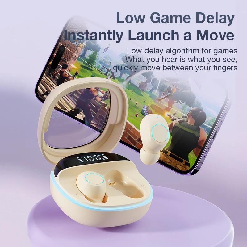 Neues Mini-Ohrhörer-Bluetooth-Headset mit Rauschunterdrückung im Ohr, latenzfrei, kleines kabelloses Headset_voghion.com