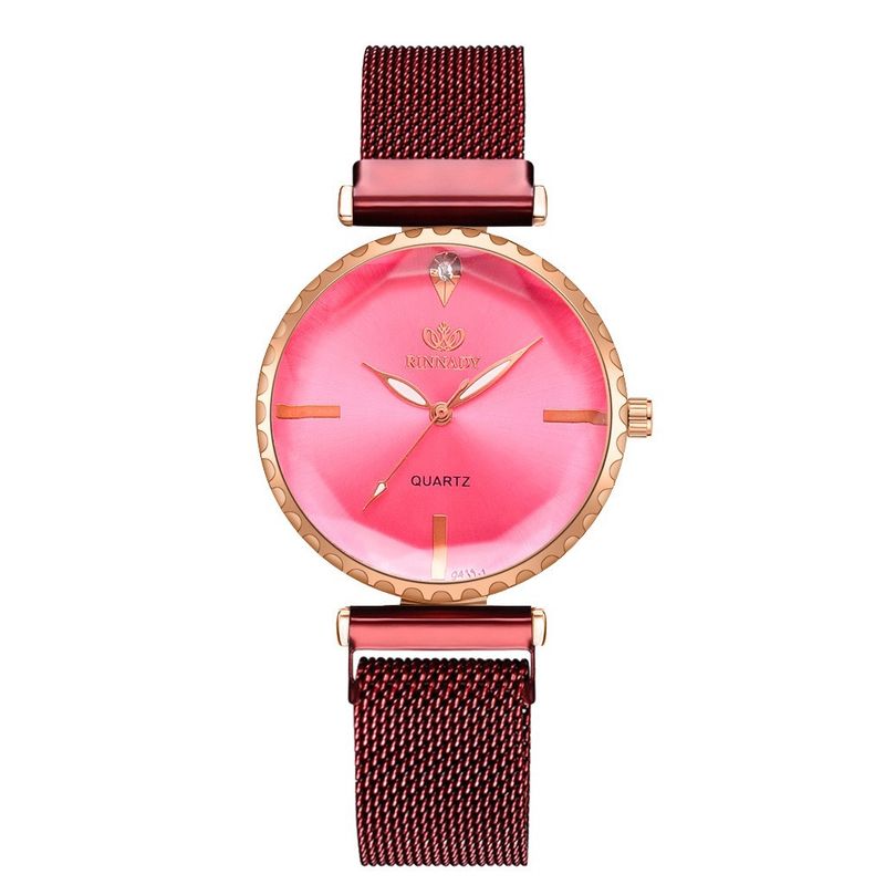 Women's Watches Bracelet Watch Set Five-piece Alloy Watch Band Magnet Buckle Watch Combination Quartz Watch_voghion.com