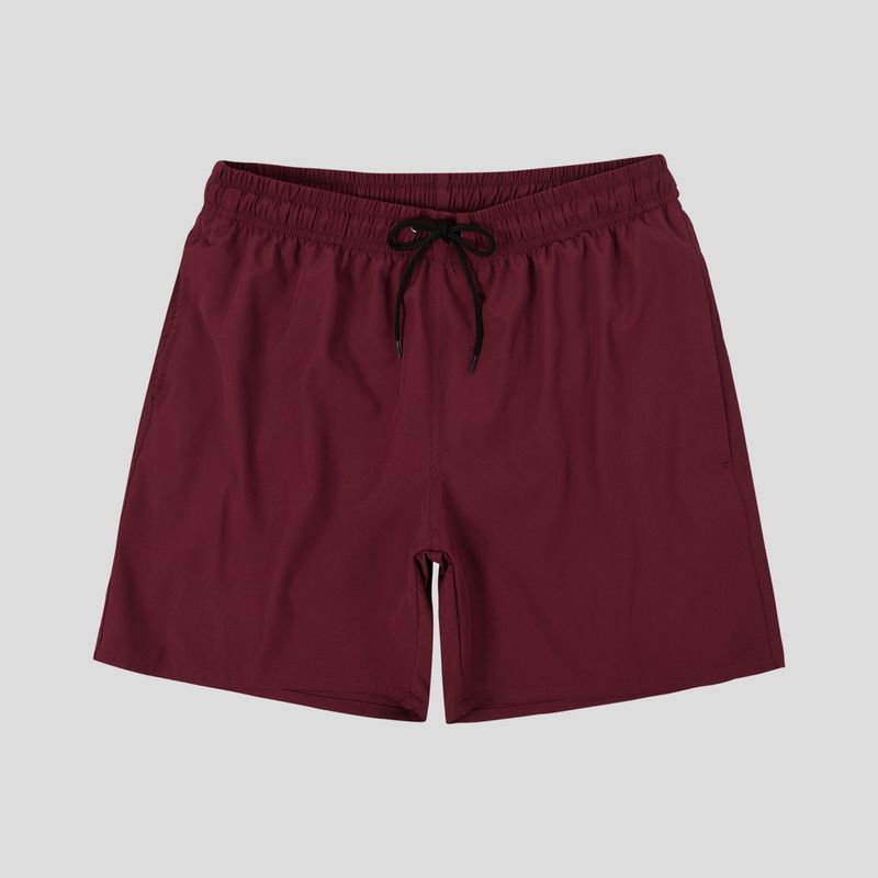 Men's Casual Pants Solid Color Loose Quick-Drying Waterproof Sports Fitness Pants Shorts Large Size Double-Layer Swimming Trunks_voghion.com