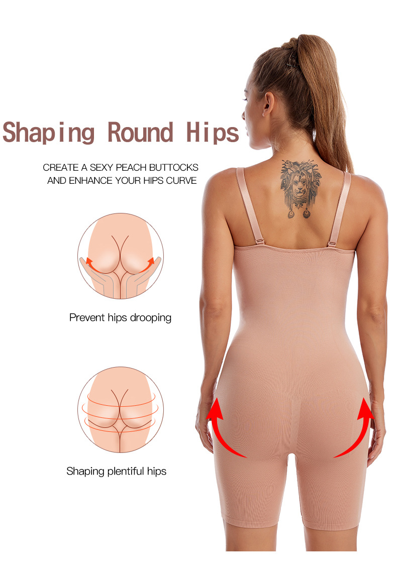 Damen Body Shapewear Taillenkompressionskorsett Postpartale Korsett_voghion.com