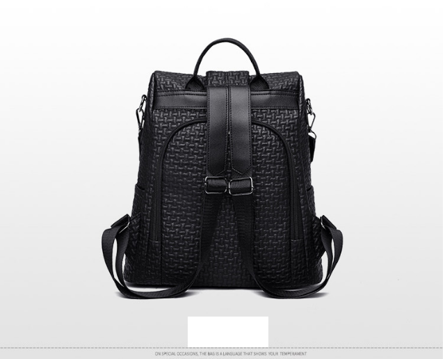 Retro Soft Leather Backpack For Women, Trendy And Fashionable Three Purpose Women's Anti-theft Backpack_voghion.com