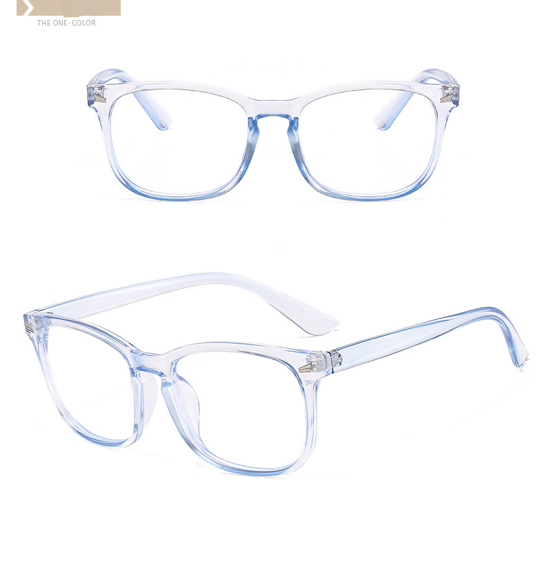 Men's Glasses New Fashion Blue Light Protection Flat Glasses Wang Jiong Makeup Artifact Can Be Matched With Degree Mi Ding Style Optical Glasses_voghion.com