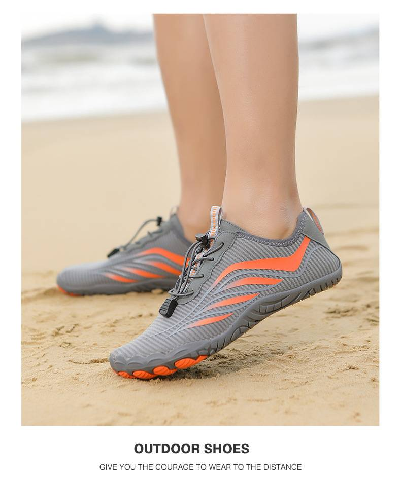 Scarpe da acqua unisex ad asciugatura rapida - Calzini acquatici a cinque dita per spiaggia, nuoto e sport all'aria aperta_voghion.com