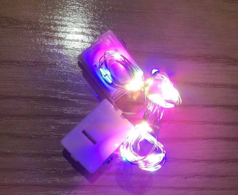 ZhanGuang Dekorative Lichterkette – 3 Modi LED-Lichterkette für Hochzeit, Kuchen, Geschenkbox und Partydekorationen_voghion.com