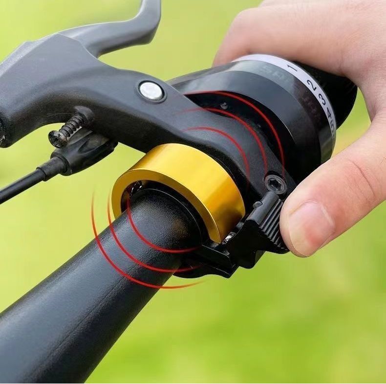 Klaxon invisible universel pour vélo adulte, accessoire de cyclisme pliable, super bruyant_voghion.com