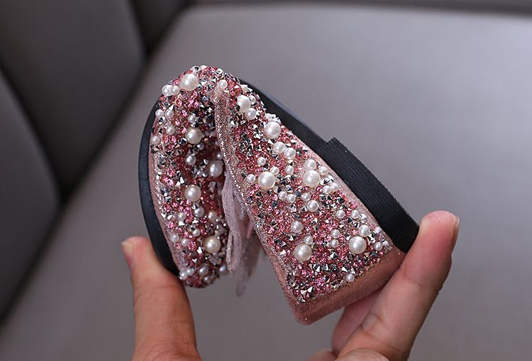 Baby Mädchen Mädchen Mädchen Prinzessin Diamant Einzelschuh Schuhe Tanzshow Schuhe_voghion.com