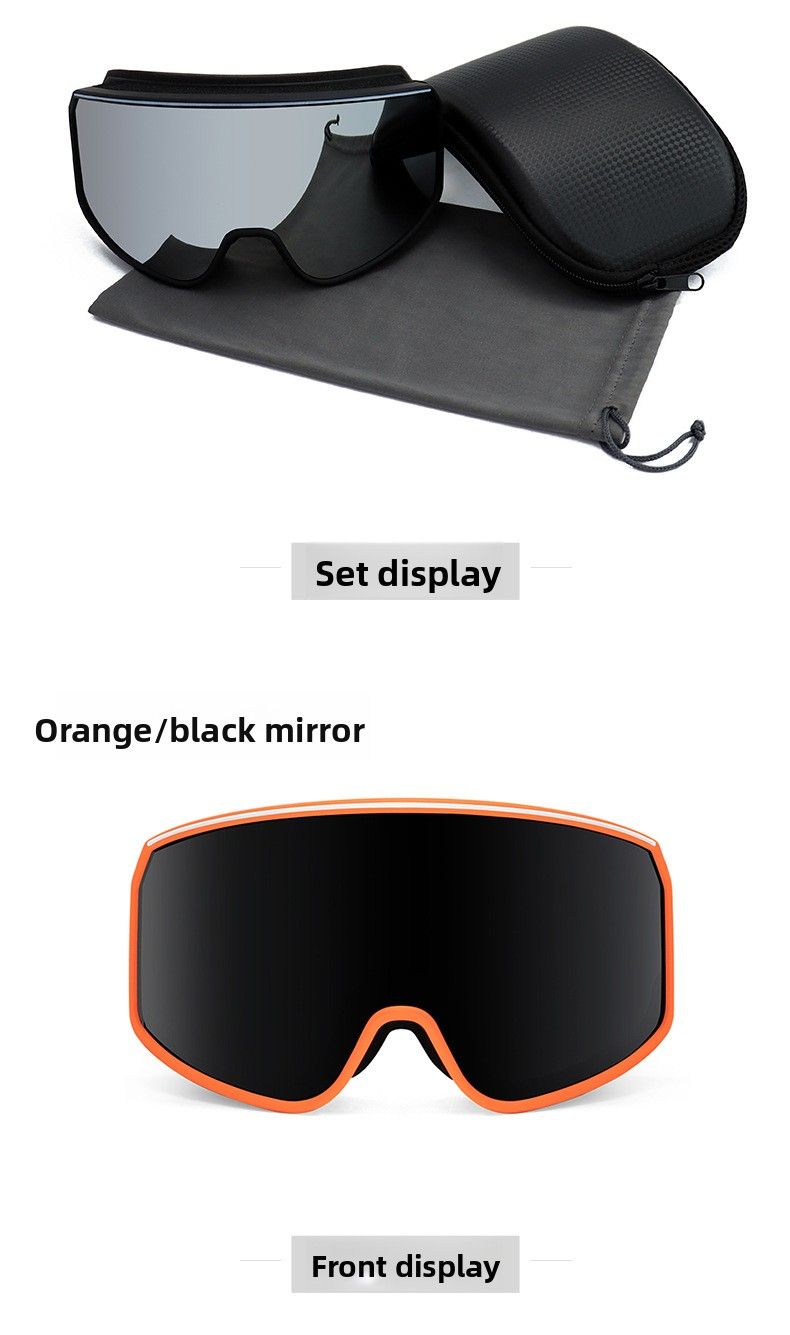 HD-Doppelschicht-Antibeschlagbrille für Erwachsene, für Männer und Frauen, tragbar über Brillen, Ausrüstung, Outdoor-Skibrille_voghion.com