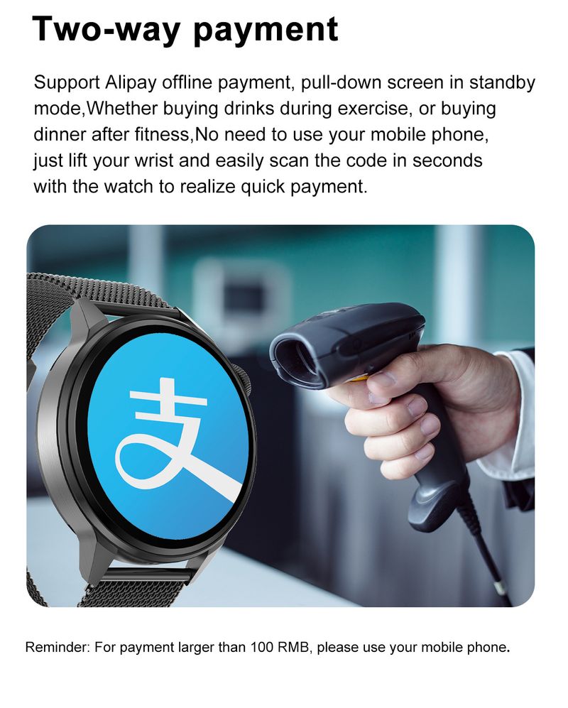 DT4 + Έξυπνο ρολόι για άνδρες GPS Tracker Bluetooth Κλήση Φωνητικός βοηθός Αθλητικά_voghion.com