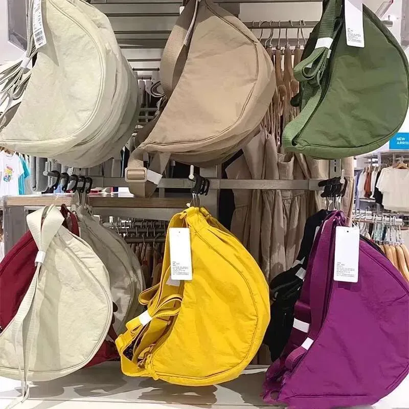 Designer Shoulder Handbags - Lightweight Satchel With Adjustable Strap, Unisex Dumpling Design, Underarm Bag For 2025_voghion.com