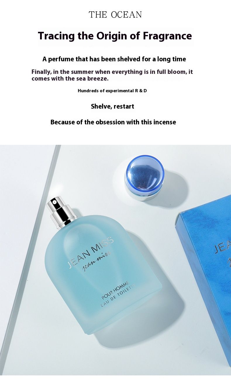 New Perfume City Yixiang Brand Men's Perfume Light Blue Intense Edition Foreign Trade Perfume Durable Eau De Toilette_voghion.com