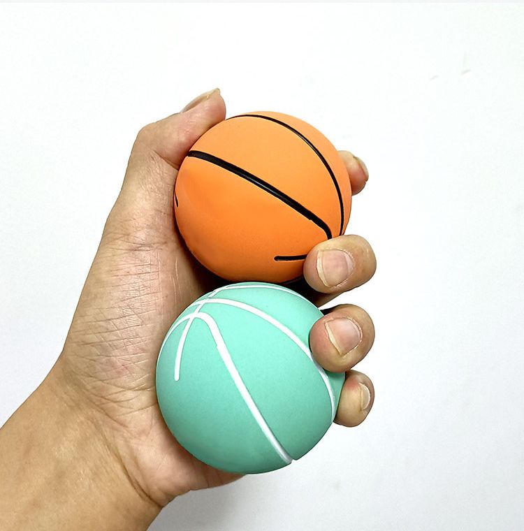 Mini palla da basket in gomma elastica cava antistress da 6 cm, giocattolo per bambini all'ingrosso_voghion.com