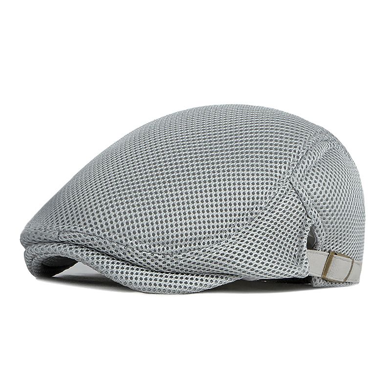 Fashion Fashion Fine Stripe Lattice Berets Hat Women Men Spring Summer Plaid Visors Red Green Blue Duckbill Herringbone Flat Cap_voghion.com