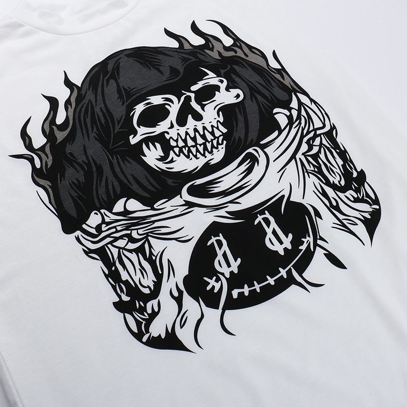 Women's Clothing style street fashion printed vest T-shirt_voghion.com