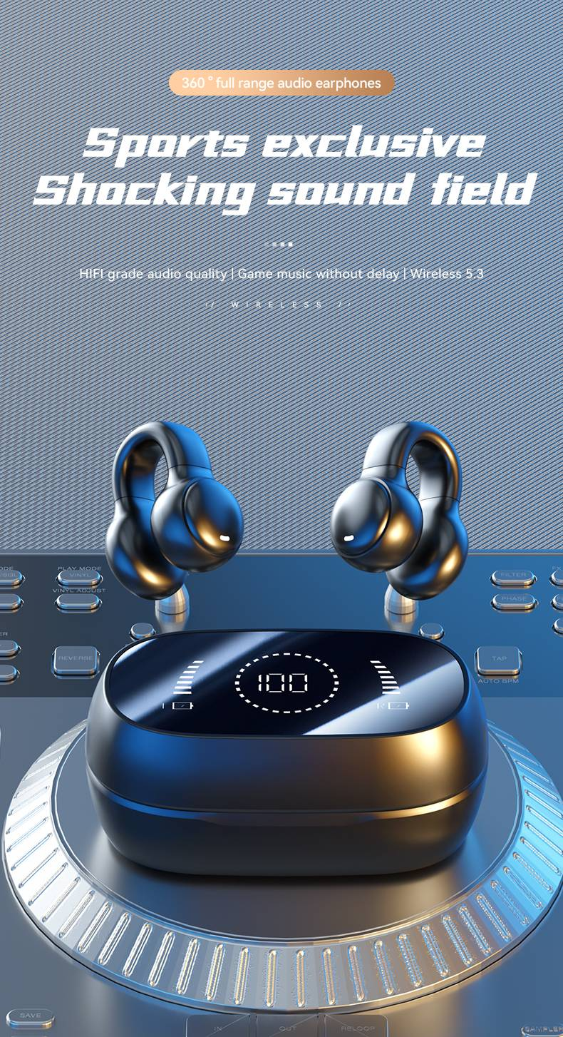 Écouteurs Bluetooth M47 : une amélioration significative avec voix HD, son surround et longue portée_voghion.com