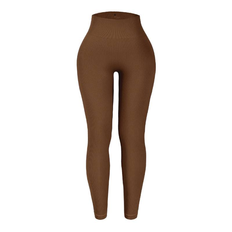High-Waisted Seamless Yoga Pants For Women - Stretchy Workout Leggings With Moisture-Wicking Fabric, Comfortable Gym Tights For Running_voghion.com