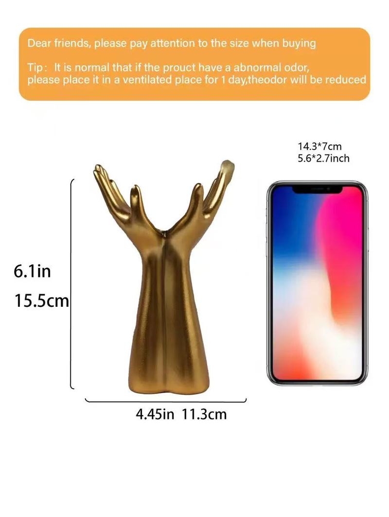 Vaso in resina di alta qualità per composizioni floreali, design creativo e semplice, adatto per showroom e arredamento per la casa._voghion.com